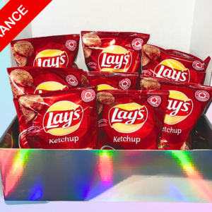 CLEARANCE 8-PACK Lay's Ketchup Chips Gift Box Canadian Chips