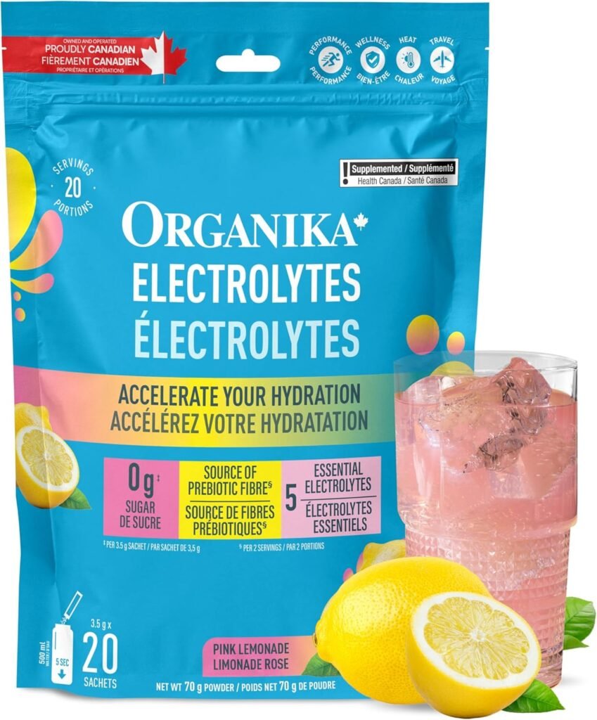 Organika Pink Lemonade Electrolytes 20 * 3.5g sachets