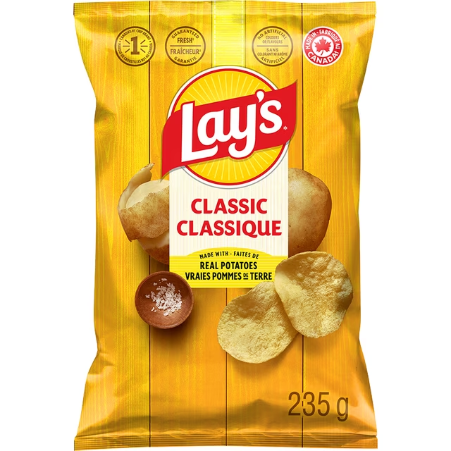 Lay's Classic Potato Chips — 235 g